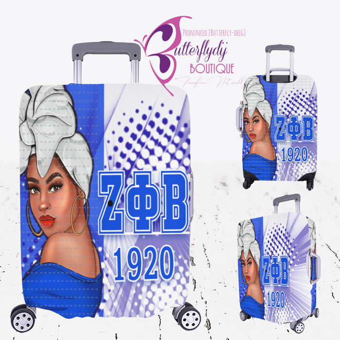Zeta Lady Suitcase Cover