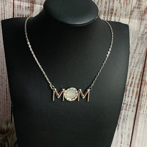 Mom Rhinestone Necklace