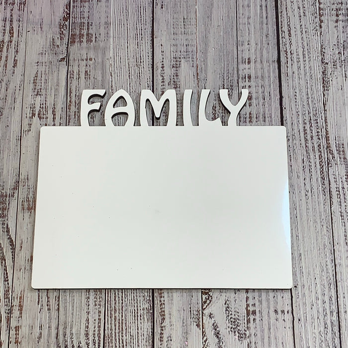 Personalized "Family" Plaque