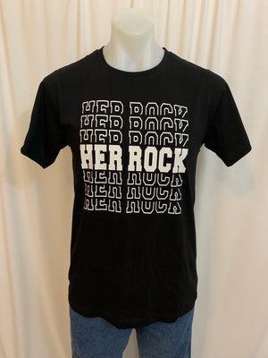 HER Rock T-Shirt -White Print