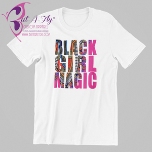 Black Girl Magic Pattern T-Shirt